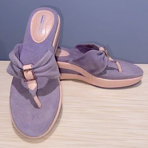 Donald J. Pliner Demi Lavender and Pink Wedge